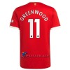 Virallinen Fanipaita Manchester United Mason Greenwood 11 Kotipelipaita 2021-22 - Miesten
